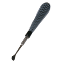 5" Busy Line Glass Handle Stainless Steel Tool [SMKZ155] Cap · Dabber · Insert · Clip · Nail Canadian Distributor Grey