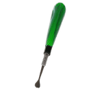 5" Busy Line Glass Handle Stainless Steel Tool [SMKZ155] Cap · Dabber · Insert · Clip · Nail Canadian Distributor Green