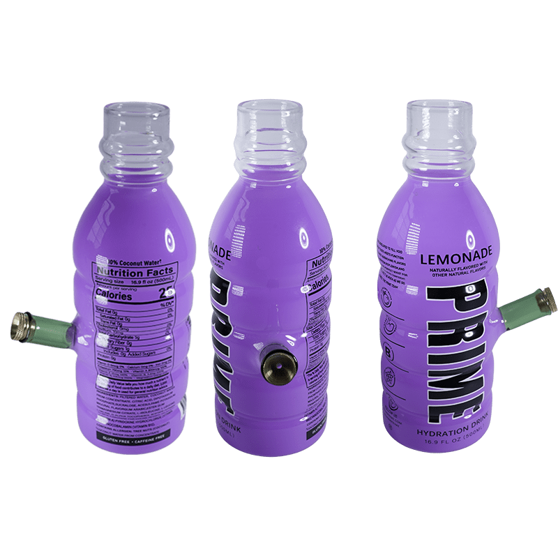 8″ Prime Bottle Glass Bong [SMKZ158] Glass Bong Canadian Distributor Purple