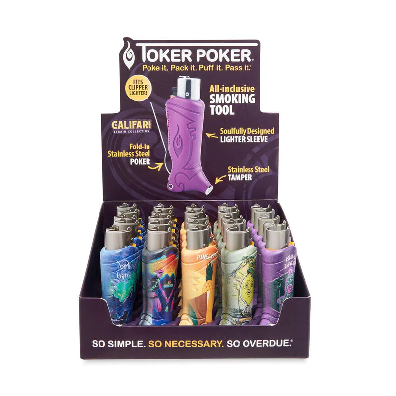 O Toker Poker | Clipper edition Display of 25