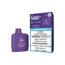 STLTH LOOP MAX X ELFBAR POD PACK - SOUR BLUEBERRY LEMON ICE (4PCS/CTN) - Valor Distributions