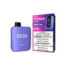 STLTH TITAN MAX DISPOSABLE - BLUE RAZZ (4PCS/CTN) - Valor Distributions