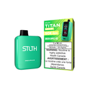 STLTH TITAN MAX DISPOSABLE - GREEN APPLE ICE (4PCS/CTN) [ON] - Valor Distributions