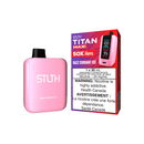 STLTH TITAN MAX DISPOSABLE - RAZZ CURRANT ICE (4PCS/CTN) - Valor Distributions
