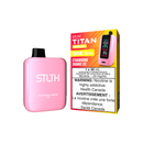 STLTH TITAN MAX DISPOSABLE - STRAWNANA ORANGE ICE (4PCS/CTN) [ON] - Valor Distributions