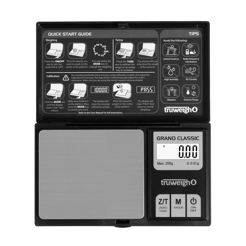 O Truweigh | Grand Classic Digital Scale - 200g x 0.01g