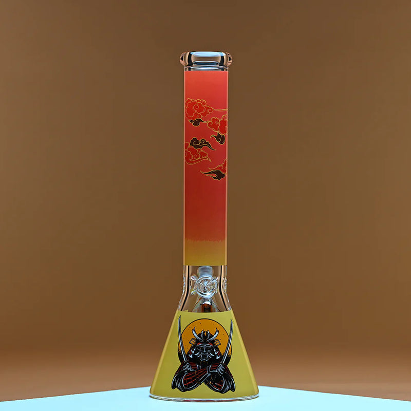 O Castle Glassworks | 16" Samurai Bong – Extra Thick Glass (CG-201)