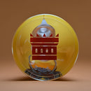 O Castle Glassworks | 16" Samurai Bong – Extra Thick Glass (CG-201)