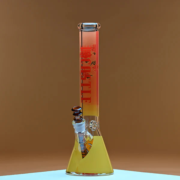 O Castle Glassworks | 16" Samurai Bong – Extra Thick Glass (CG-201)