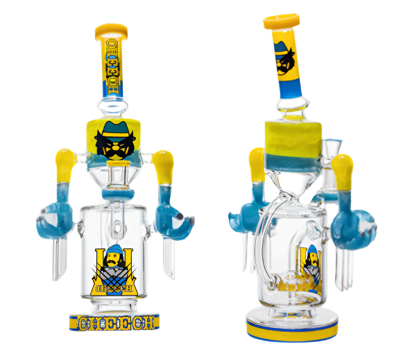 SC Cheech 13.5 " Masked Toker Tube Waterpipe
