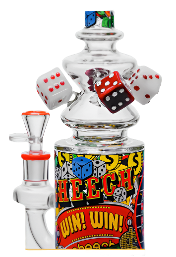 SC Cheech 13" Are You Feeling Lucky Waterpipe