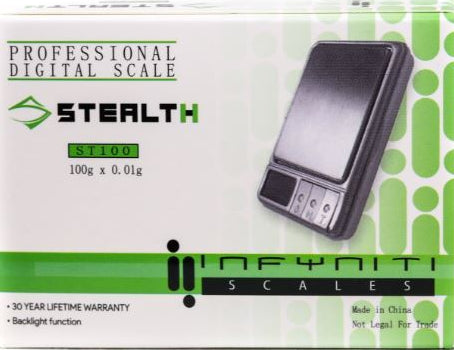 ST100: STEALTH II SCALE, 100G X 0.01G - Infyniti Scales