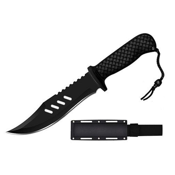 O 12″ Overall Dagger 3mm Thickness Blade w/ Black Rubber Handle [T222781-10S]