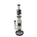 Xtreme | 15″ Dual Tree Frost Freezable coil (TDO-020) Glass Bong Canadian Distributor Black