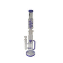 Xtreme | 18″ Glycer Recycler Freezable coil (TDO-010) Glass Bong Canadian Distributor Purple