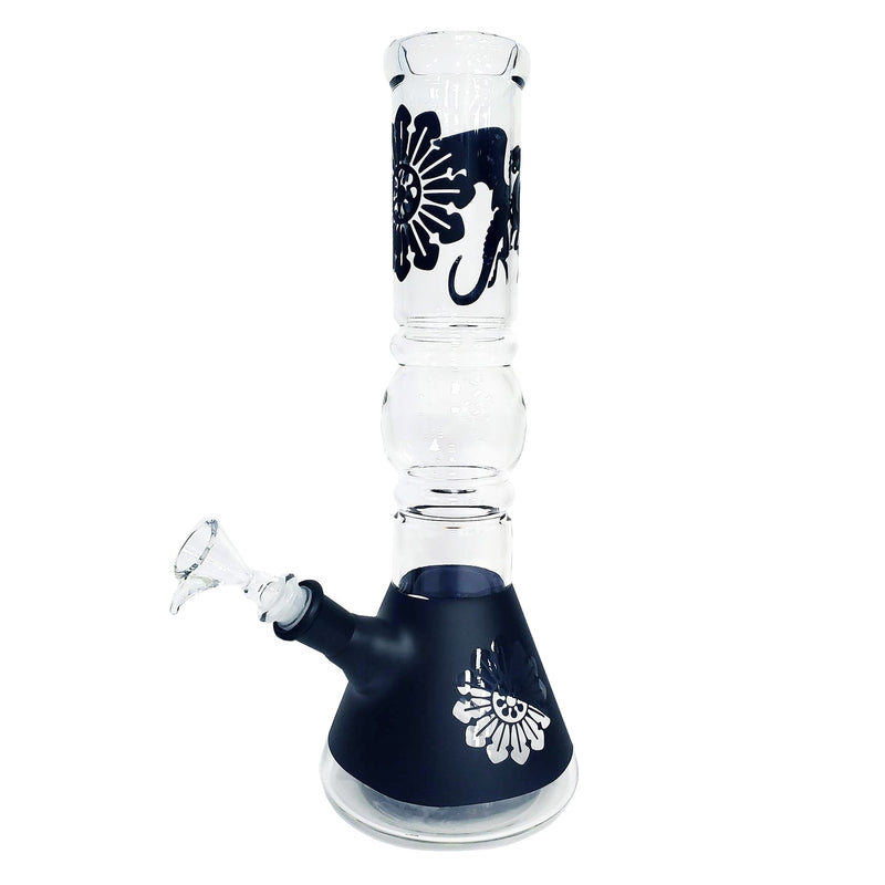 12" Water Pipe with Beaker Base