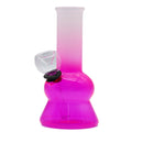 5" Frosted Mini Water Pipe Triangle Base