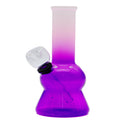 5" Frosted Mini Water Pipe Triangle Base