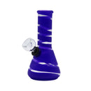 6" Bubble Stripe Water Pipe Beaker Base - Infyniti Scales