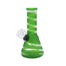 6" Bubble Stripe Water Pipe Beaker Base - Infyniti Scales