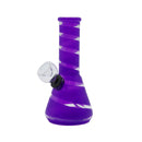 6" Bubble Stripe Water Pipe Beaker Base - Infyniti Scales