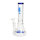 10" Infyniti Brand Water Pipe Tree Perk Stemless with Ice Catcher and Colored Honeycomb