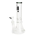 10" Infyniti Brand Water Pipe Tree Perk Stemless with Ice Catcher and Colored Honeycomb