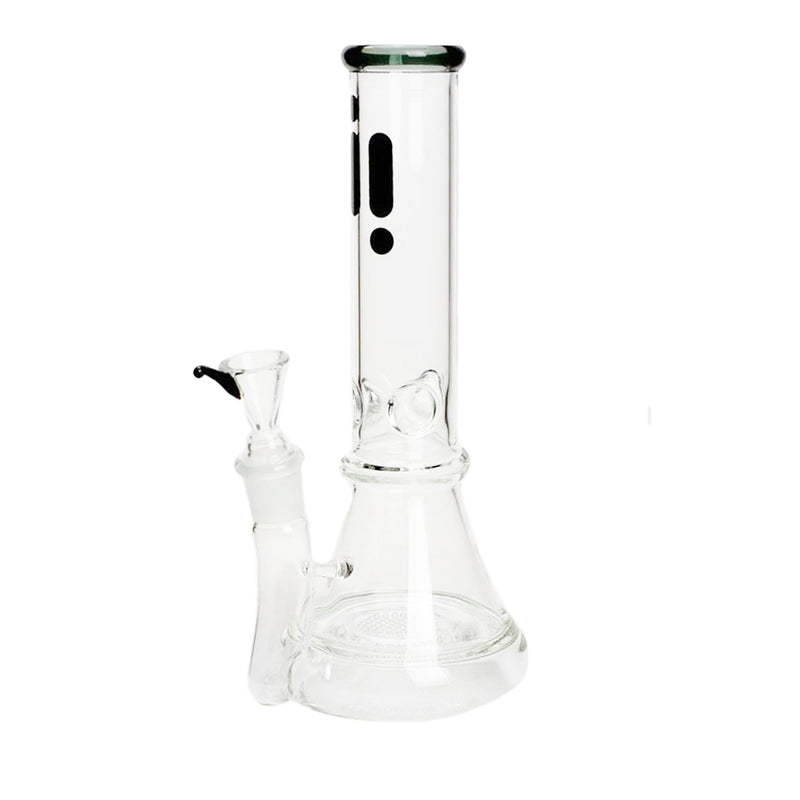 10" Infyniti Brand Water Pipe Tree Perk Stemless with Ice Catcher and Colored Honeycomb
