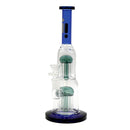 13" Water Pipe Two Perk, Stemless