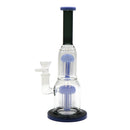 13" Water Pipe Two Perk, Stemless