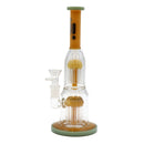 13" Water Pipe Two Perk, Stemless