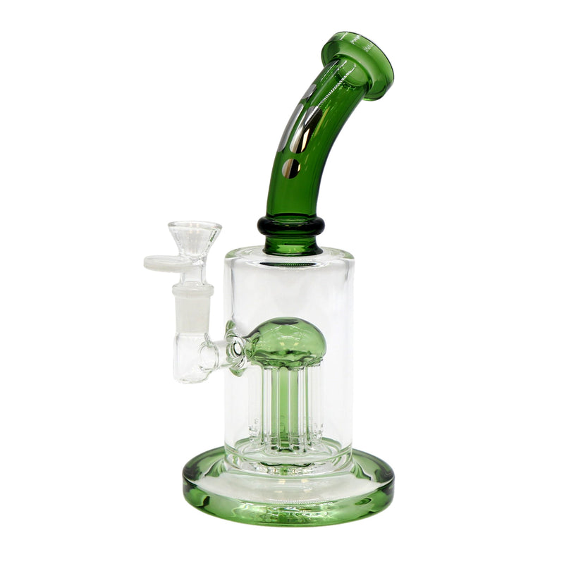 9.5" Infyniti Brand Water Pipe with Tree Perk, Stemless
