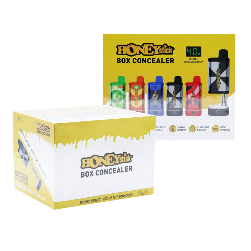 HMP Honeystick 510 Battery Box Clear Concealer