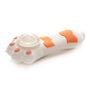 SC Lit Silicone 3.25" Cats Paw Hand Pipe
