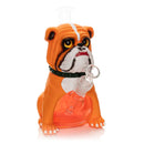 SC Lit Silicone 8" Bulldog Water Pipe
