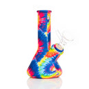 SC Lit Silicone 5" Tie Dye Hippie Water Pipe