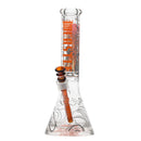 SC Castle Glassworks Tiger Moon 14" 5mm Beaker Bong