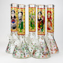 14" Dope Squad 7mm Glass Bong JJ Distribution