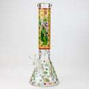 14" Dope Squad 7mm Glass Bong JJ Distribution 2-Pope