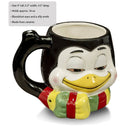 STONED PENGUIN pipe mug Mug Pipe Roast and Toast Gifts