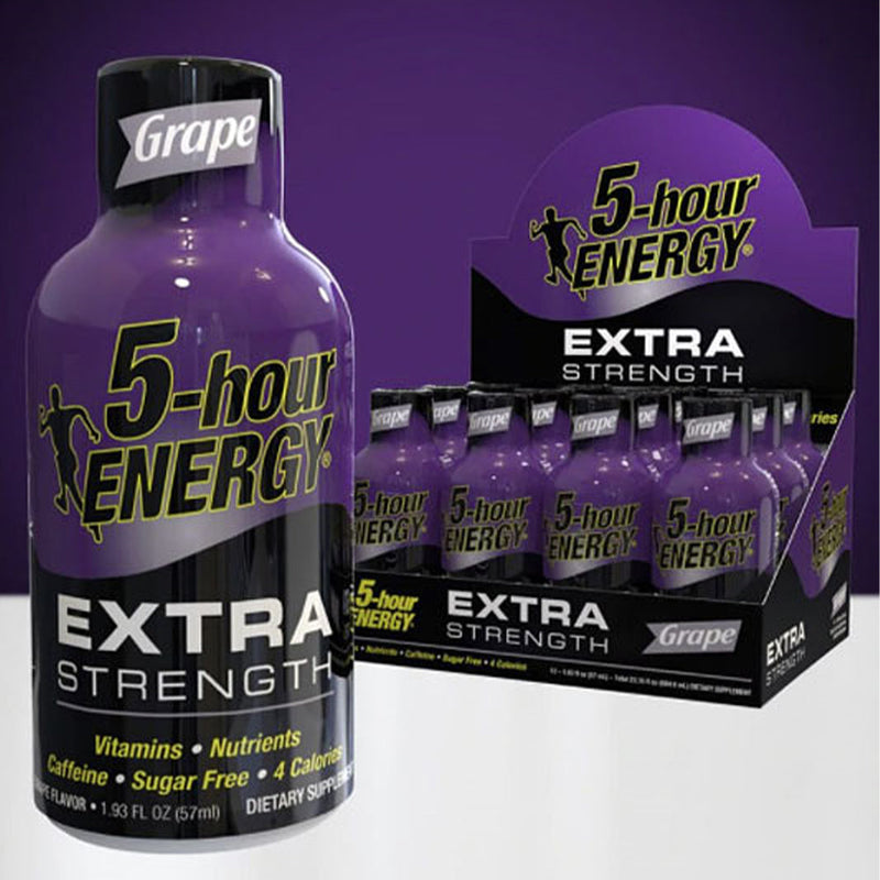 O Grape Flavor Extra Strength 5-hour ENERGY Drink