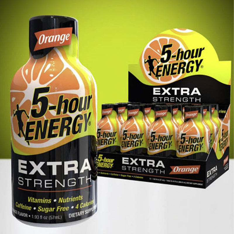 O Orange Flavor Extra Strength 5-hour ENERGY Drink