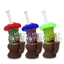 8″ Enameled Mushroom Bong [SMKZ165] Resin · Silicone · Plastic Bong Canadian Distributor