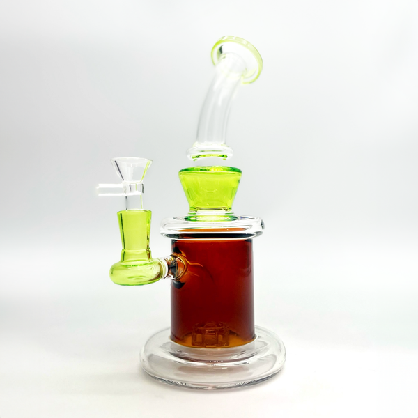 O 8" Matrix Perc Glass bong