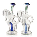 Ooze | Quartz Mini Rig - Swell Glass Rig Cannatron