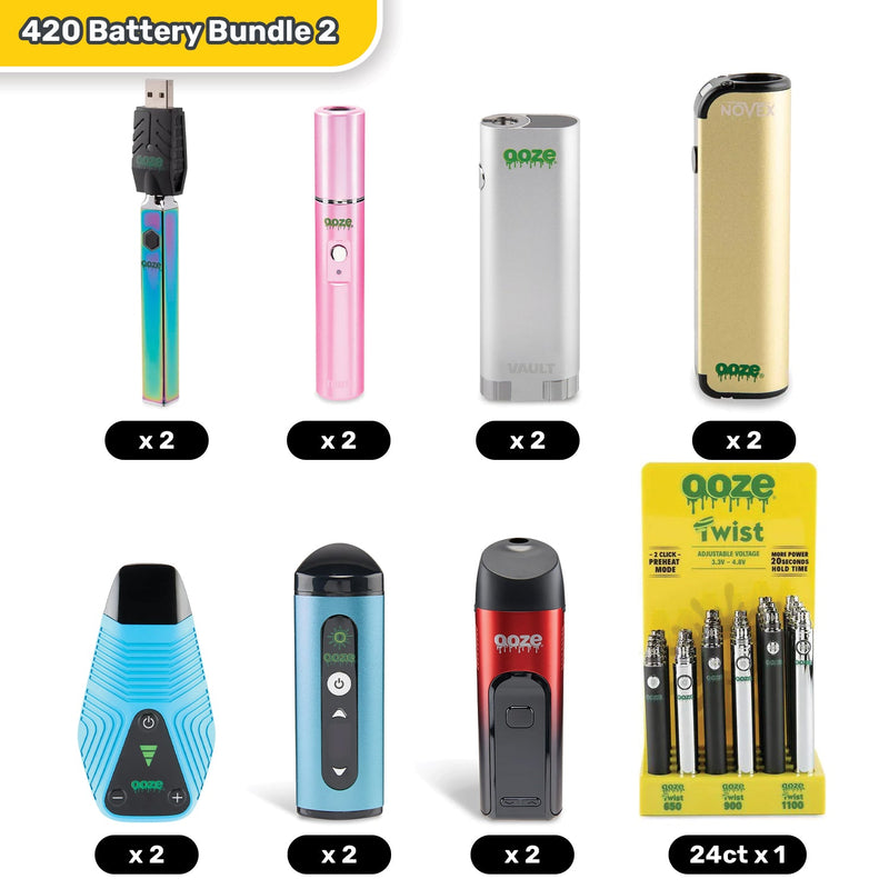 O Ooze | 420 BATTERY BUNDLE 2 O Ooze | 420 BATTERY BUNDLE 2