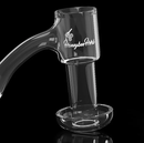 Honeybee Herb - HONEYSUCKLE BEVEL QUARTZ BANGER - 45° DEGREE | BL Bowl · Banger · Oil Burner Honeybee Herb 18 mm Female