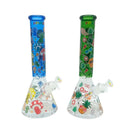 HYDRO | 14" Graphic Beaker Glass Bong (MST228) Glass Bong The MST