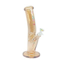 HYDRO | 12" Tilted Tube Electroplated Glass Bong (MST216) Glass Bong The MST Golden
