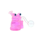 HYDRO | 3.8" Colored Glass Mini Rig (MST207) Glass Rig The MST Pink